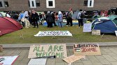 باشگاه خبرنگاران -گسترش اعتراضات دانشجویان حامی فلسطین در انگلیس