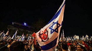 باشگاه خبرنگاران -اعتراضات صهیونیست‌ها علیه نتانیاهو در اراضی اشغالی + فیلم