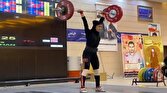 باشگاه خبرنگاران -درخشش دختر وزنه‌بردار مهابادی در مسابقات قهرمانی کشور