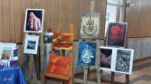 باشگاه خبرنگاران -برگزاری نمایشگاه هنری دانش آموزان خرمشهری
