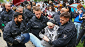 باشگاه خبرنگاران -حمله پلیس آلمان به دانشجویان حامی فلسطین در دانشگاه برلین