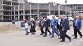 باشگاه خبرنگاران -بازدید استاندار قزوین از پروژه در حال احداث بیمارستان ۷۰۰ تختخوابی