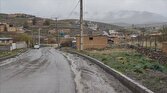 باشگاه خبرنگاران -نمایی از هوای بارانی در روستای هلاغره بوئین میاندشت + فیلم