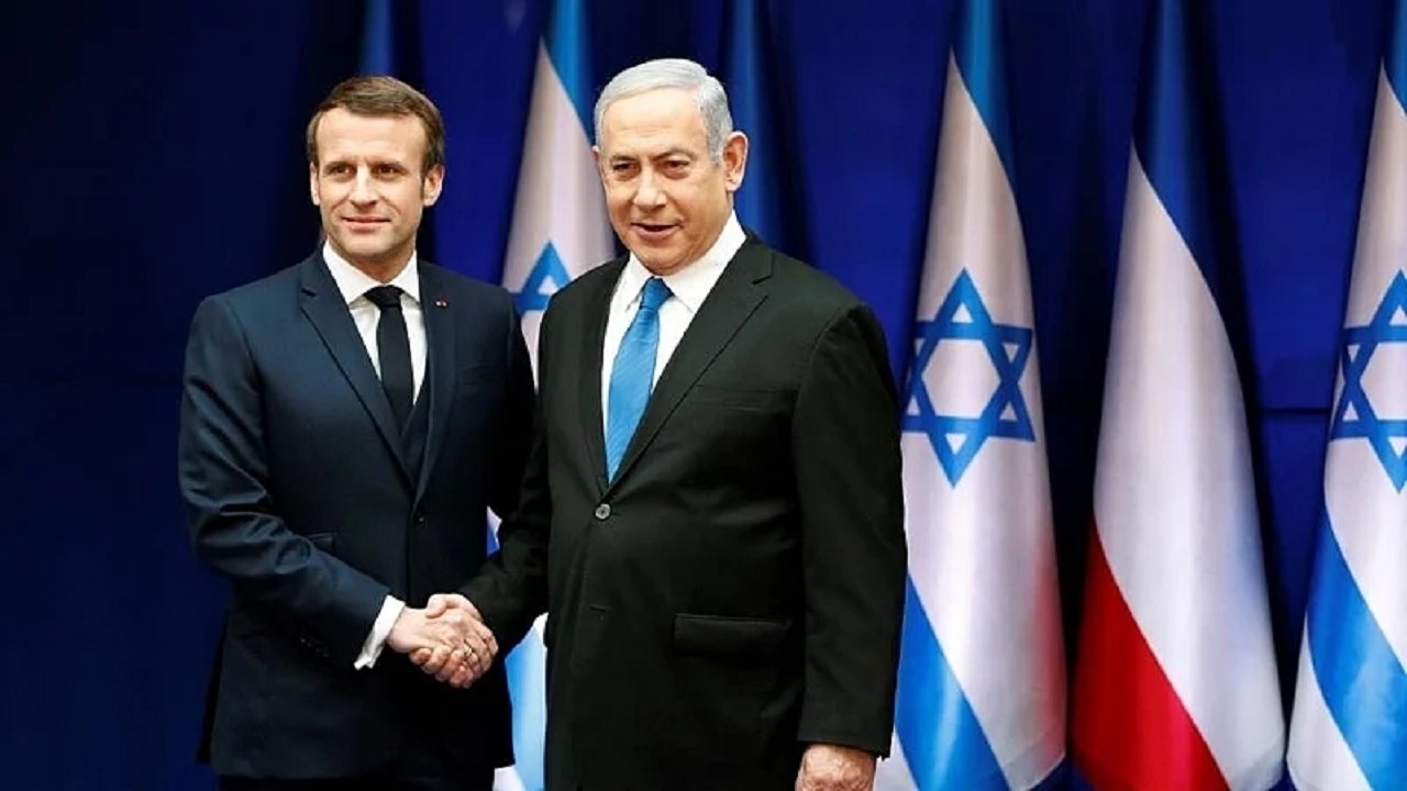 نتانیاهو برای آرام کردن جبهه لبنان دست به دامن مکرون شد
