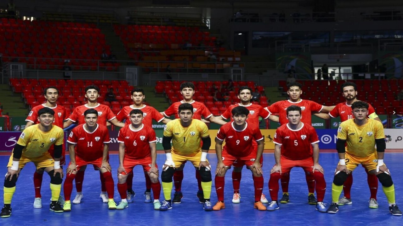 تیم فوتسال افغانستان در جام ملت های آسیا + فیلم