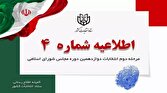 باشگاه خبرنگاران -اطلاعیه شماره ۴ ستاد انتخابات درمورد آغاز اخذ رای با ارائه اصل مدارک هویتی