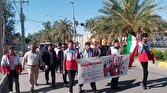 باشگاه خبرنگاران -اجرای همایش پیاده روی به مناسب هفته هلال احمر