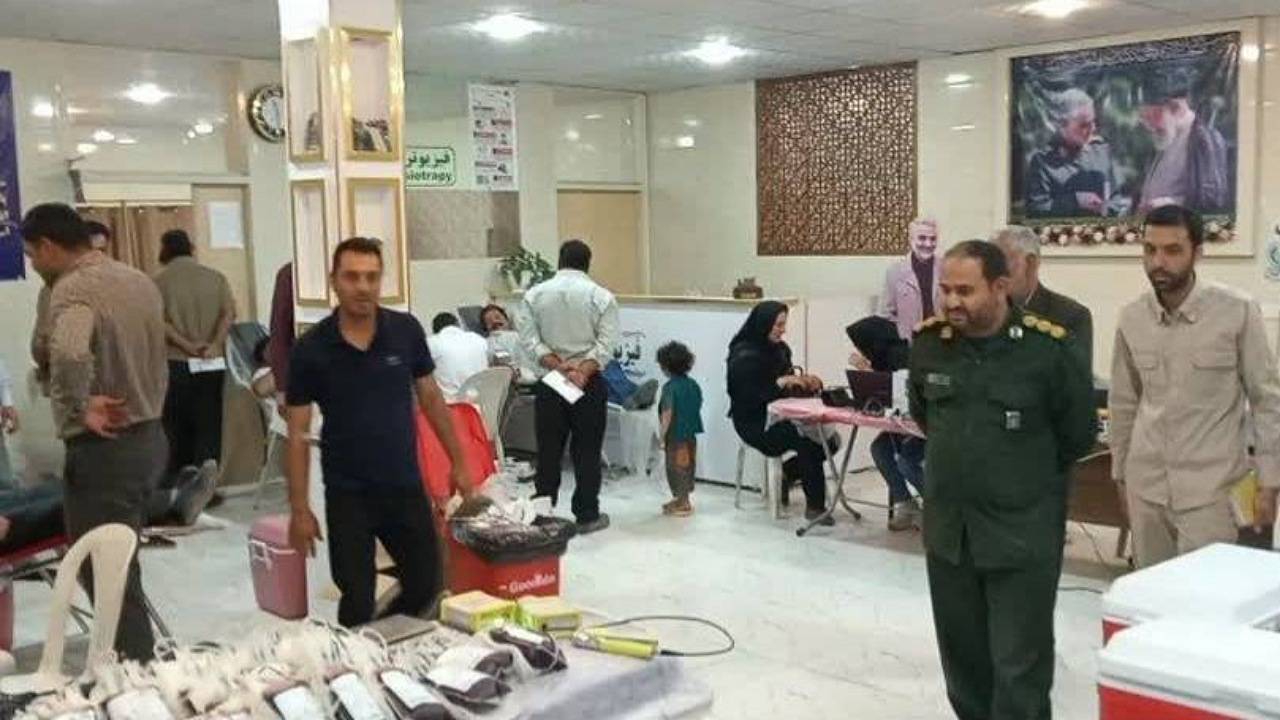 زرندی‌ها ۴۰۰۰۰ واحد خون اهدا کردند