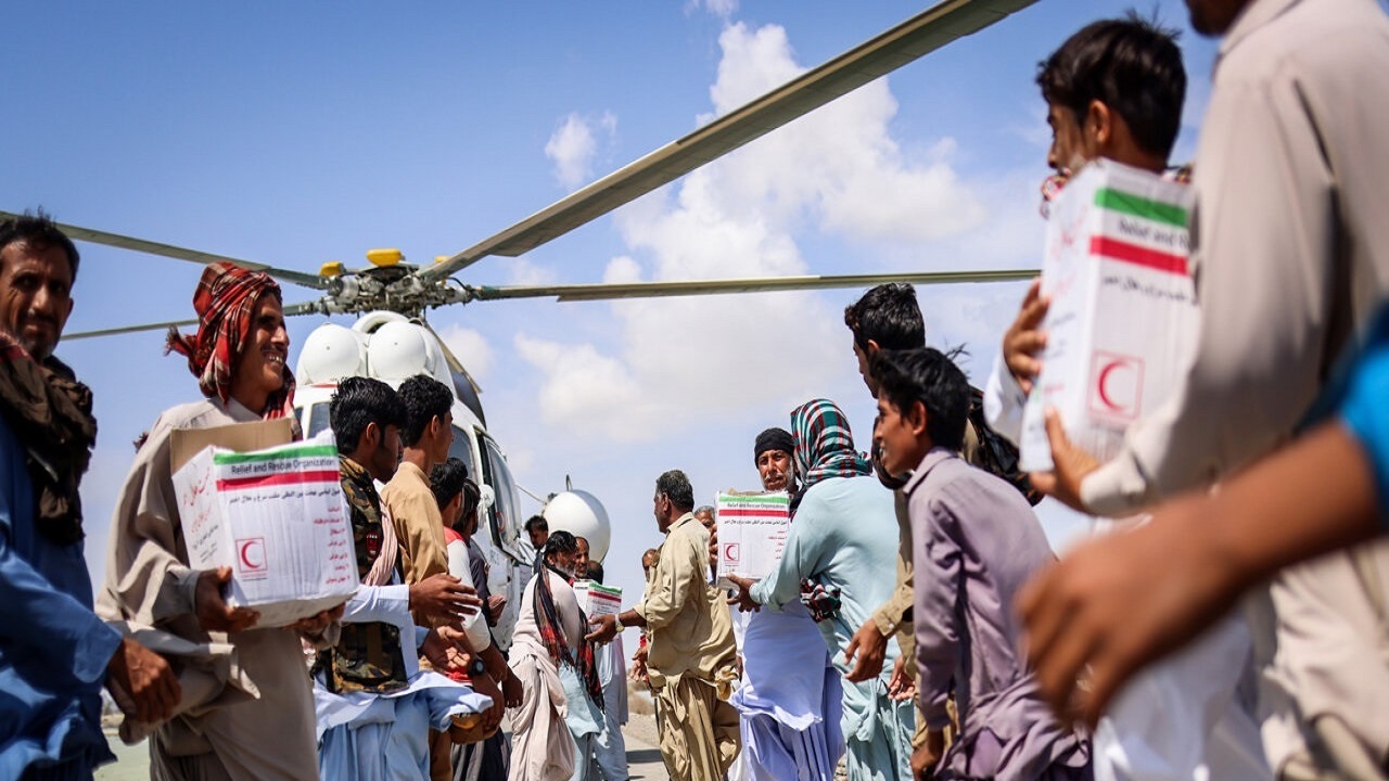 تداوم امدادرسانی به ۱۳ شهرستان سیل زده سیستان و بلوچستان