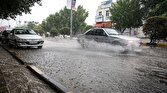 باشگاه خبرنگاران -۱۵۰آبکشی معابرشهری زرند در پی بارش شدید باران