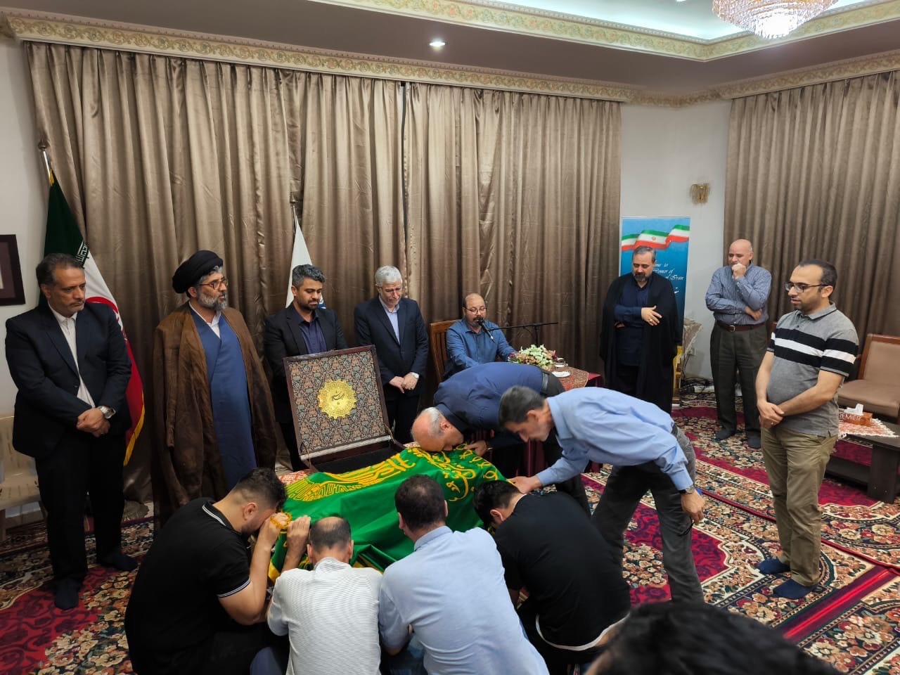 مراسم استقبال از پرچم آستان قدس رضوی با حضور ایرانیان مقیم مالزی 2