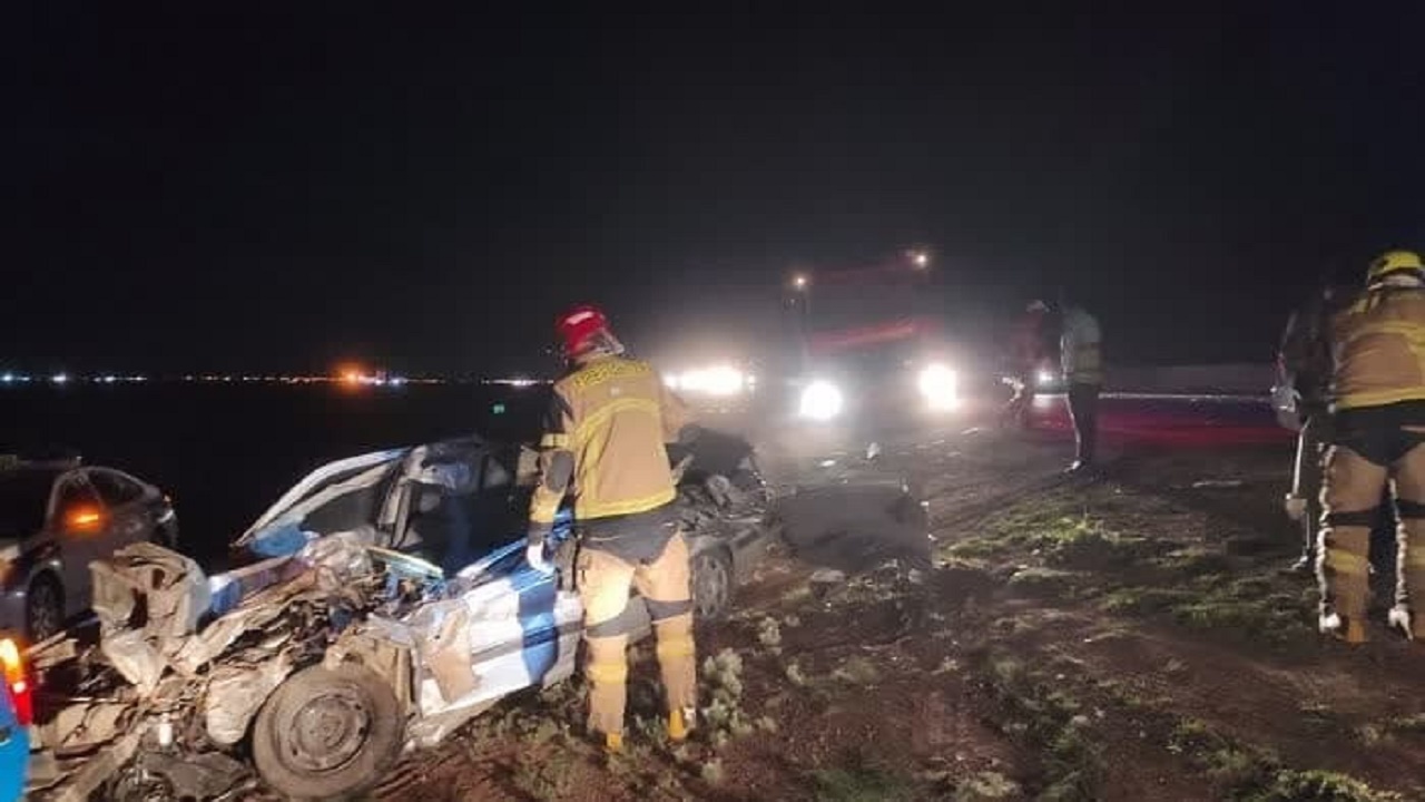 یک کشته در سانحه رانندگی در آزادراه قزوین - زنجان