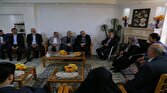 باشگاه خبرنگاران -دیدار استاندار قزوین با خانواده شهید بیژن حسنی