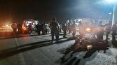 باشگاه خبرنگاران -مصدوم شدن ۳ عابرپیاده بر اثر تصادف با موتورسیکلت در آق قلا