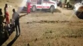 باشگاه خبرنگاران -۵ مصدوم در برخورد دو خودروی سواری در جاده قم به اصفهان