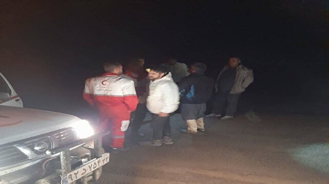 باشگاه خبرنگاران -نجات ۹ گرفتار در سیلاب شهرستان سرایان