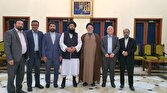 باشگاه خبرنگاران -دیدار رایزن فرهنگی ایران با معاون سیاسی طالبان 