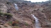باشگاه خبرنگاران -خودنمایی آبشار فصلی در دل طبیعت روستای جنگل علی بهاباد + فیلم