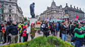 تظاهرات حامیان فلسطین در لندن + تصاویر