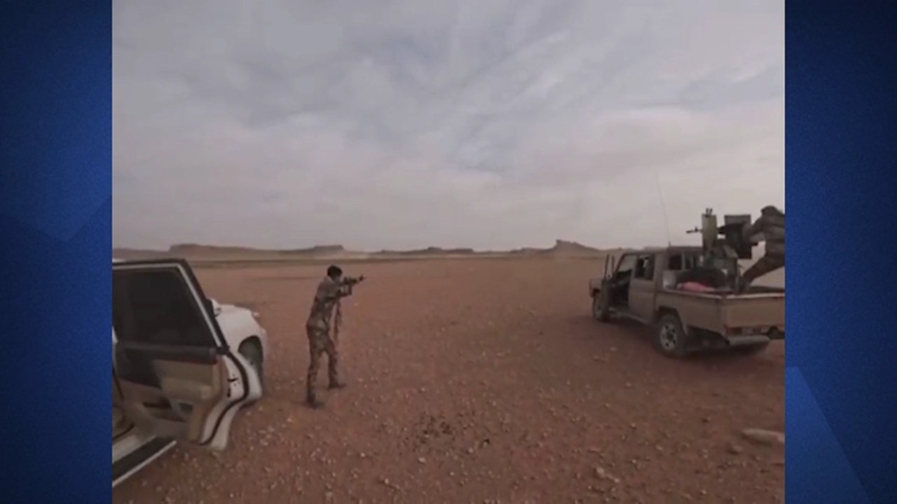 مبارزه حشدالشعبی با داعش + فیلم