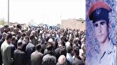 باشگاه خبرنگاران -تشییع پیکر پدر شهید دوران دفاع مقدس در سراب