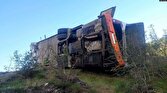 رسانه ارمنستان: سانحه اتوبوس حامل ایرانیان ۵ کشته برجای گذاشت