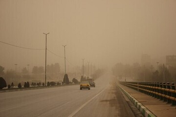 هشدار زرد خیزش گرد و خاک در خوزستان