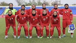 - تیم ملی فوتبال دختران قهرمان رقابت‌های کافا شد