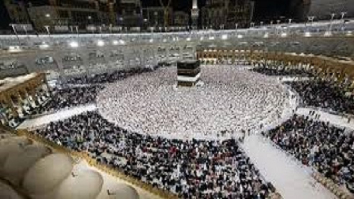 مسجد الحرام بارانی شد + فیلم