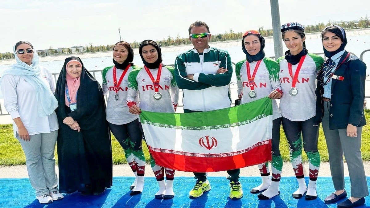 باشگاه خبرنگاران -مسابقات روئینگ قهرمانی آسیا/ تیم چهارنفره بانوان ایران به مدال نقره رسید