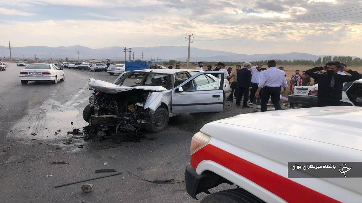 باشگاه خبرنگاران -تصادف پراید و پژو در چایپاره ۳ فوتی برجا گذاشت