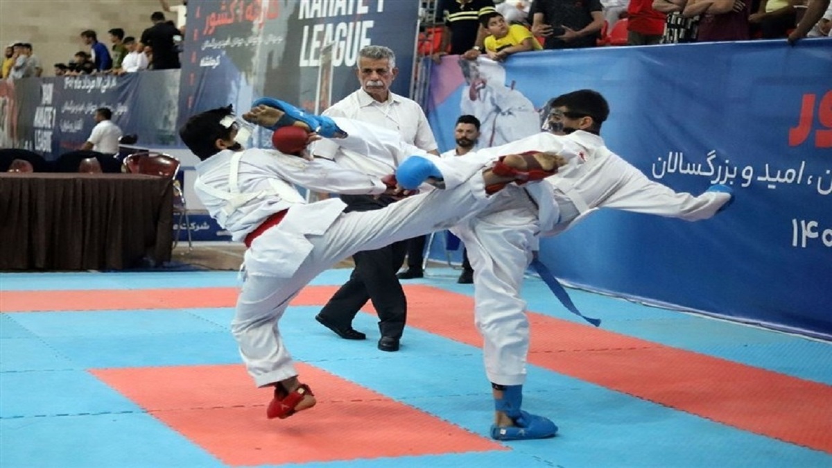 باشگاه خبرنگاران -برگزاری لیگ کاراته وان ایران جام شهدای مقاومت در همدان