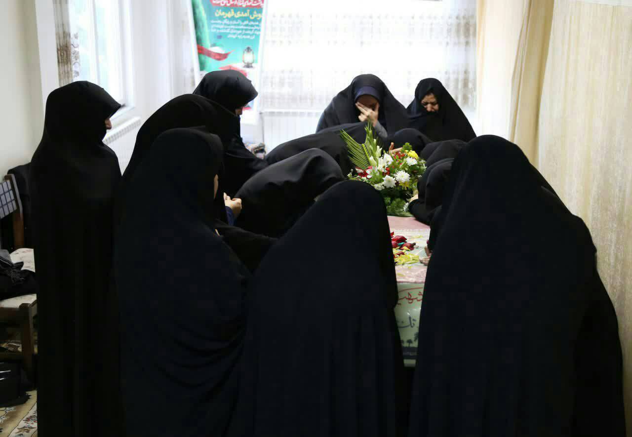 مراسم تشییع شهید گمنام در تبریز