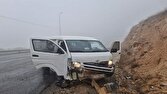 باشگاه خبرنگاران -خودروی حامل خبرنگاران در خراسان‌شمالی دچار سانحه شد