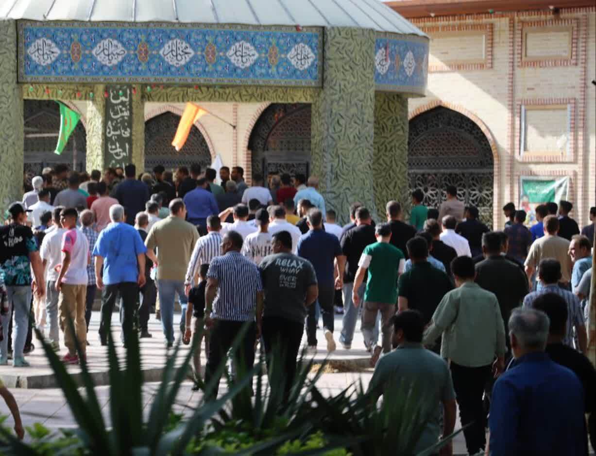تصاویری از مراسم استقبال از قهرمان کشتی در ماهدشت