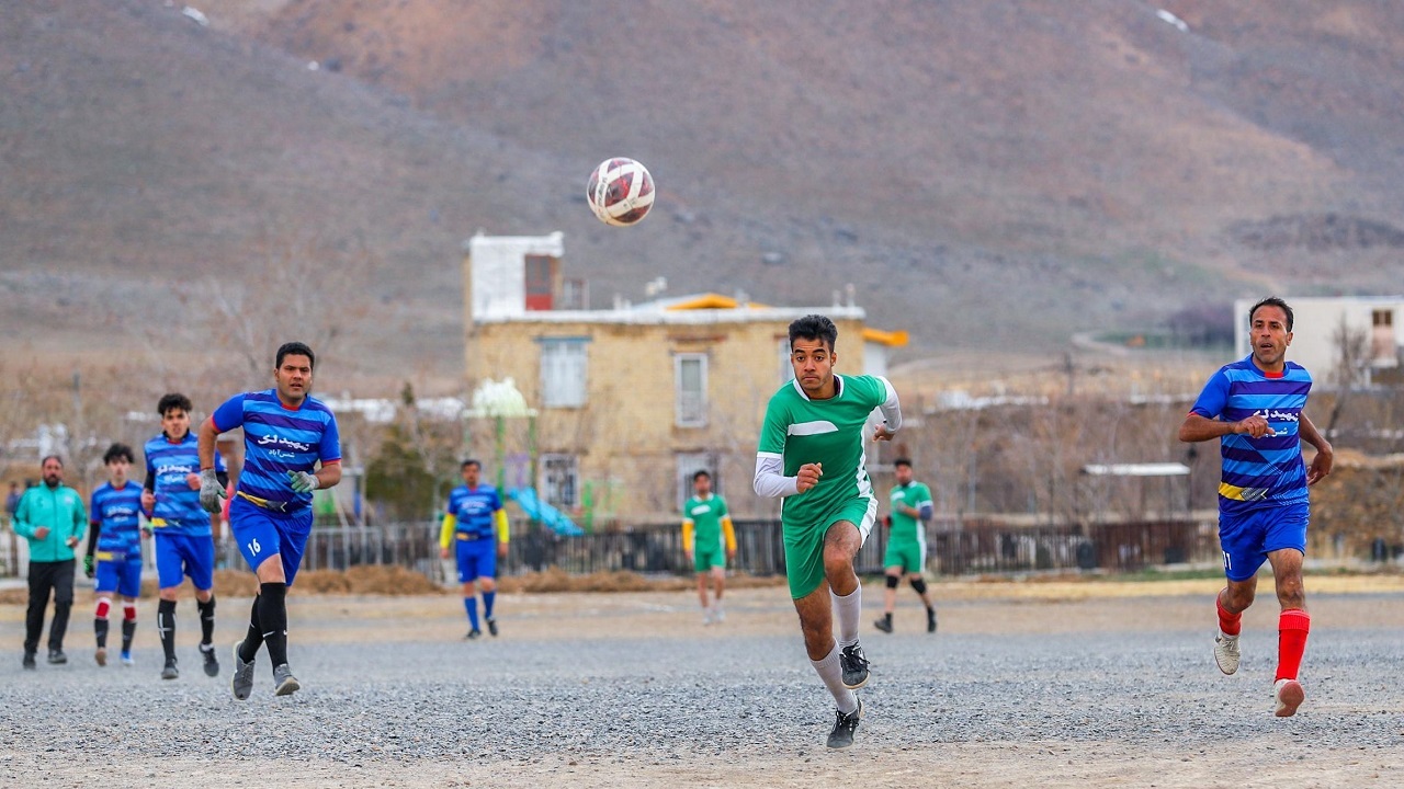 برگزاری مسابقات جام نوروز در روستای ده محمد + فیلم