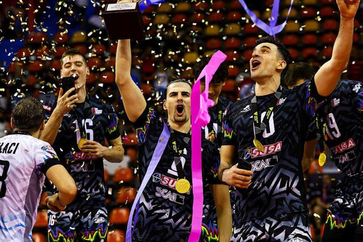 باشگاه خبرنگاران -پروجا قهرمان والیبال باشگاه‌های جهان شد