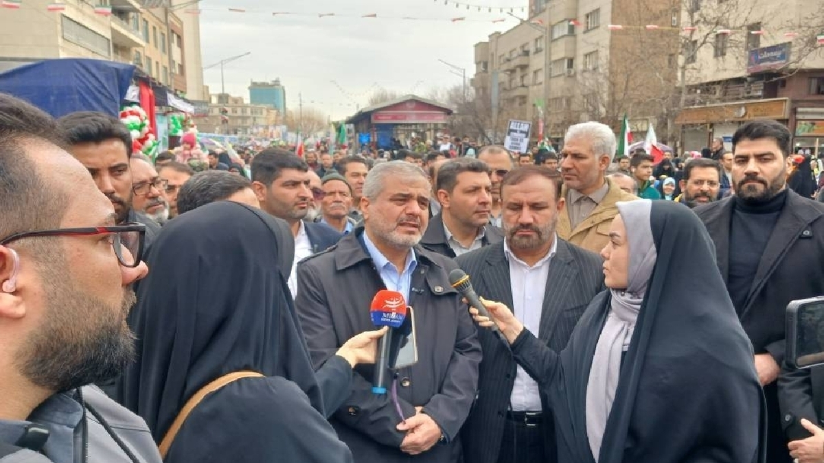 باشگاه خبرنگاران -حضور پرشور ملت ایران در راهپیمایی ۲۲ بهمن تجلی اراده ملی در مقابل زیاده خواهی‌های دشمنان است