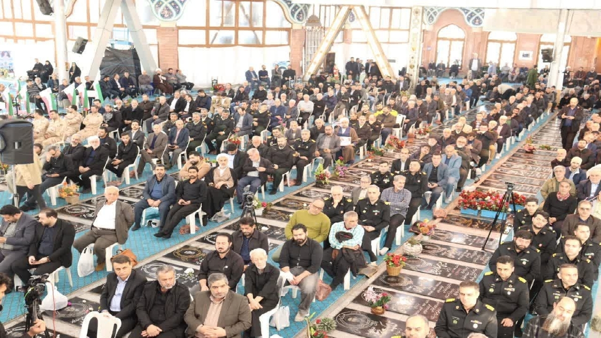 باشگاه خبرنگاران -اربعین شهدای مدافع امنیت در رشت + تصاویر