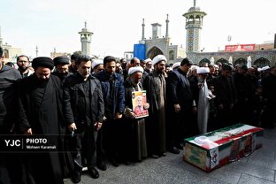 تشییع پیکر معاون وزیر اطلاعات در قم