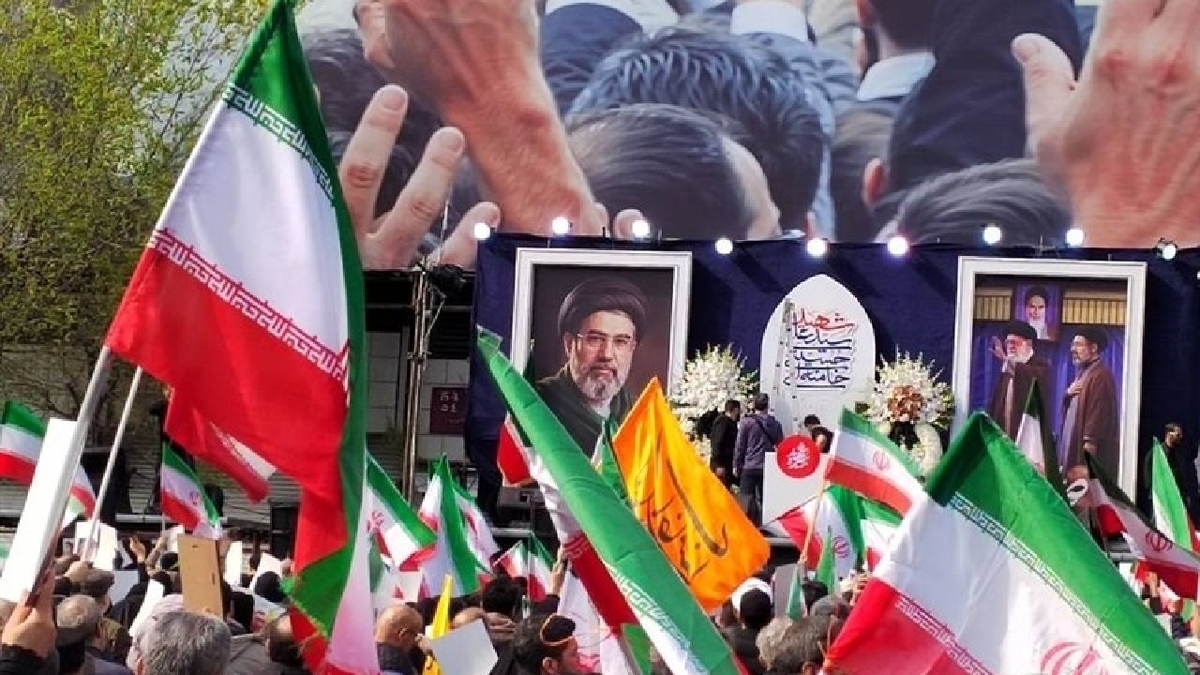 باشگاه خبرنگاران -مراسم بیعت با آیت‌الله سید مجتبی خامنه‌ای با حضور شگفت انگیز مردم