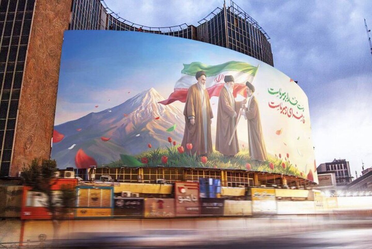 باشگاه خبرنگاران -«صالح بعد صالح» روی دیوارنگاره میدان ولیعصر (عج) نقش بست