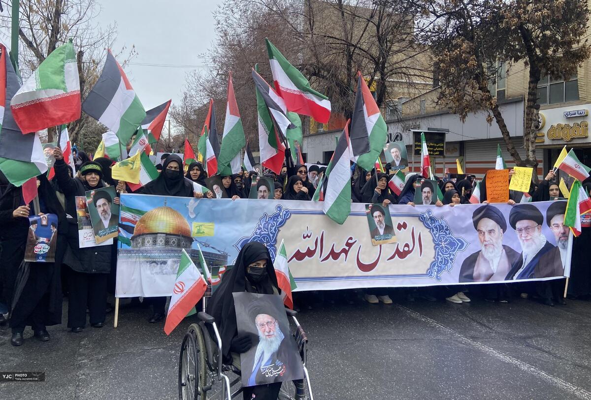 باشگاه خبرنگاران -راهپیمایی عظیم روز قدس در شهرکرد + فیلم و عکس