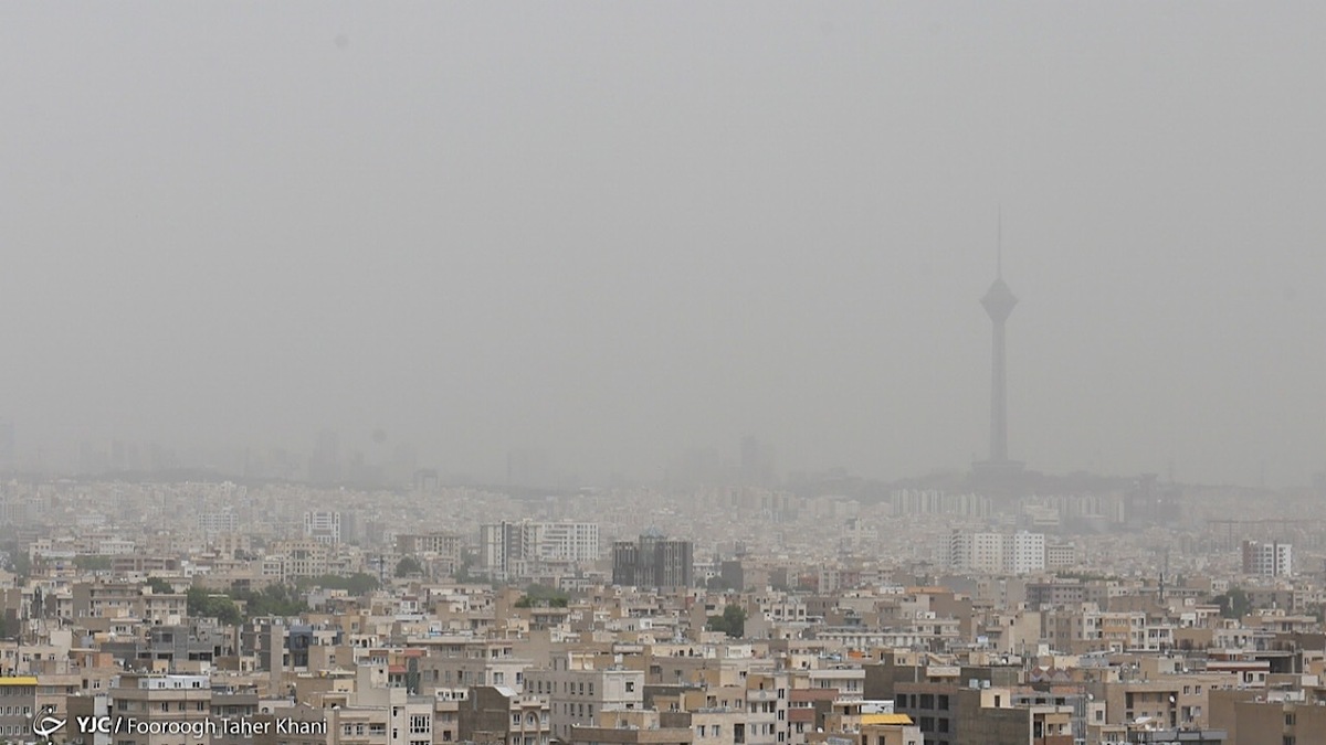 باشگاه خبرنگاران -هوای تهران در وضعیت نارنجی و آلوده است