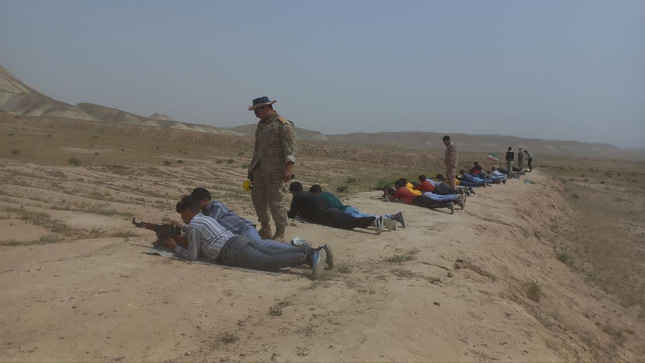 برگزاری اردوی عملی ومیدان تیر دانش‌آموزی درمیدان تیرسقرچشمه صالح‌آباد + فیلم و تصاویر