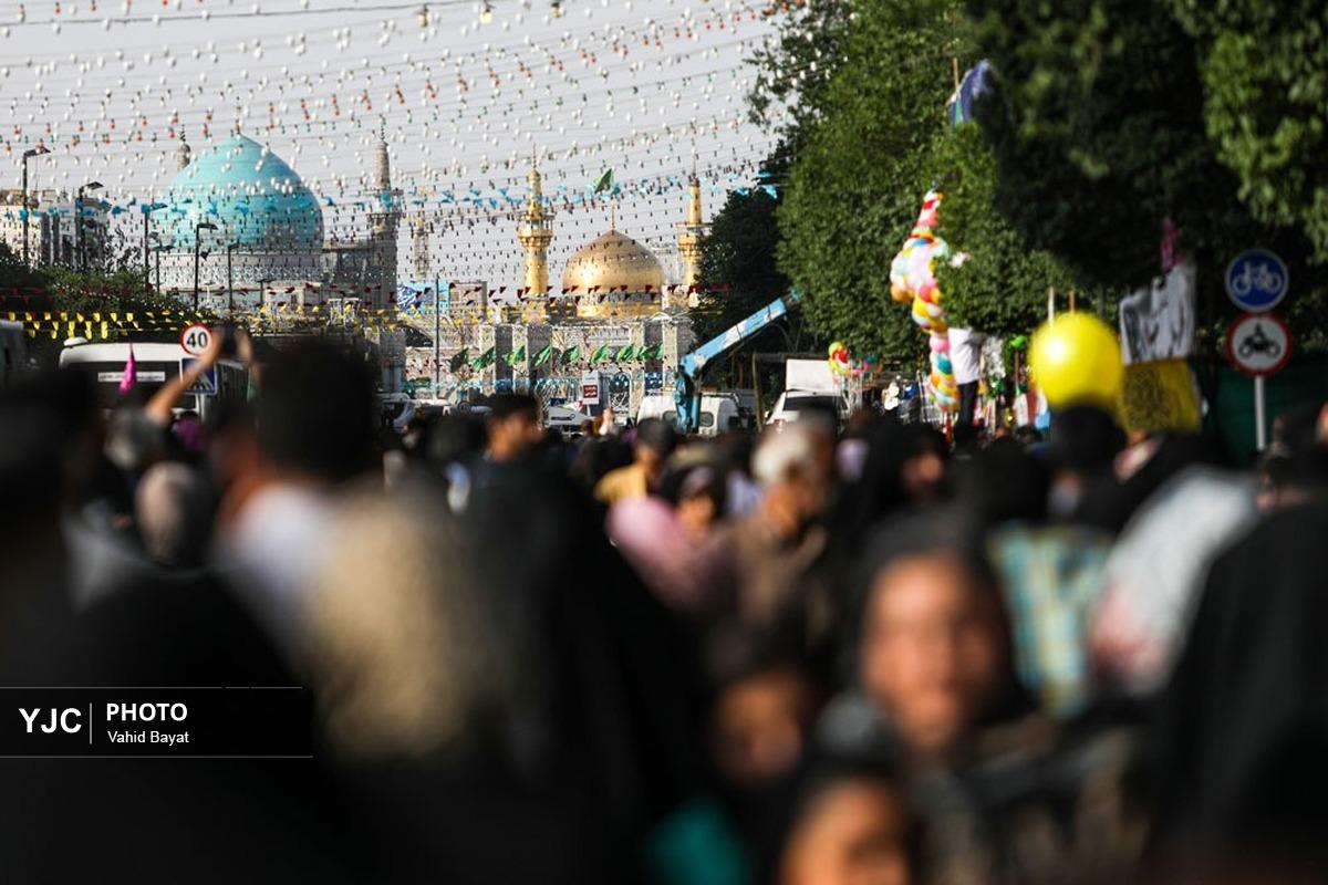 جشن بزرگ امام رضایی‌ها در مشهد مقدس