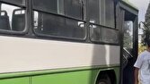 اتوبوس،پليس،تويسركاني،سرهنگ،كرمان،ترافيك،حادثه،برخورد