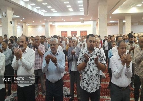اقامه نماز عید قربان در هرمزگان +عکس و فیلم