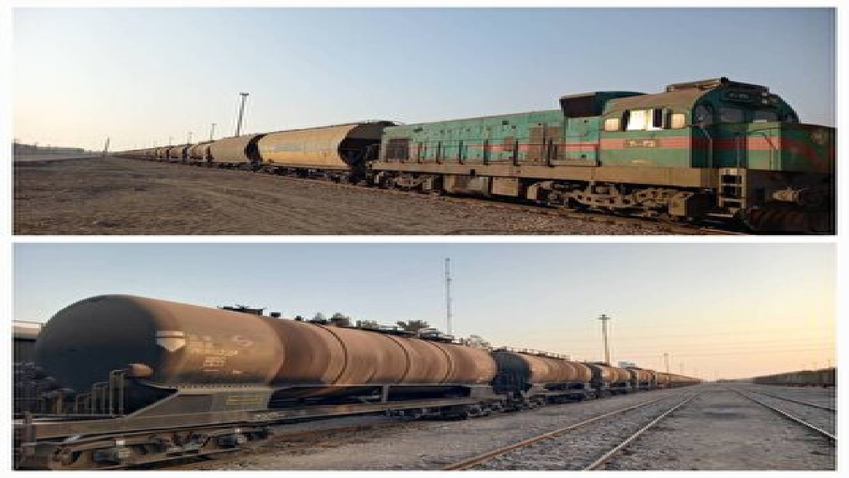 باشگاه خبرنگاران -آغاز ترانزیت ریلی گازوئیل از بندر امام خمینی (ره) به افغانستان