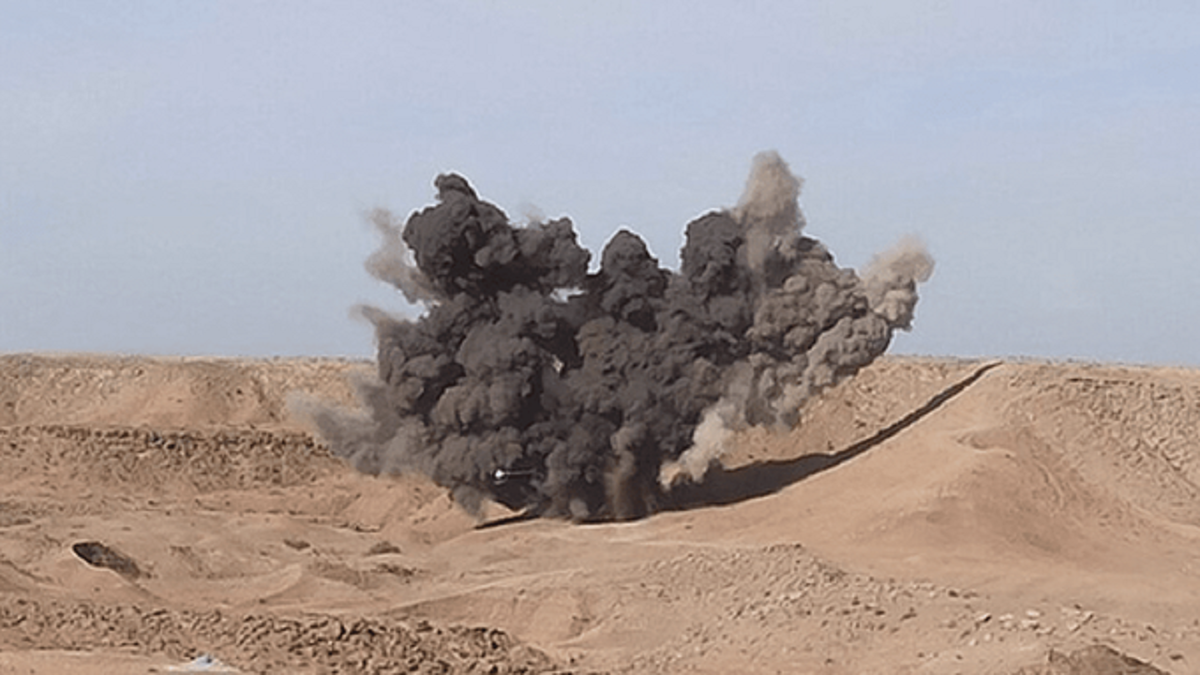 باشگاه خبرنگاران -انفجارهای کنترل‌شده در غرب سنقر برای خنثی‌سازی مهمات